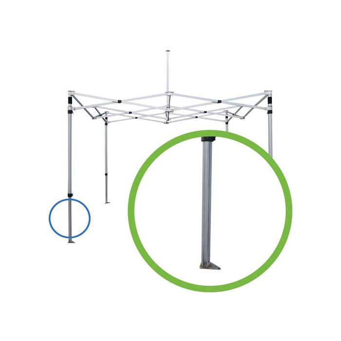 onderpoot easy up partytent aluminium
