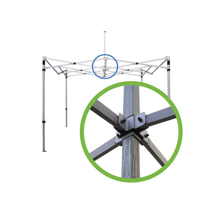 centraal koppelstuk ultimate easy up tent