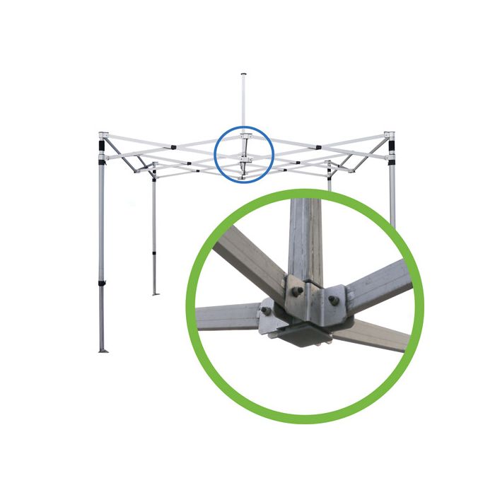 centraal koppelstuk easy up tent aluminium ultimate