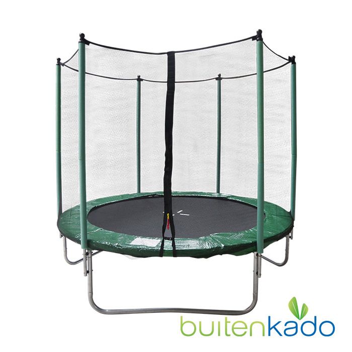 trampoline 244 cm met veiligheidsnet