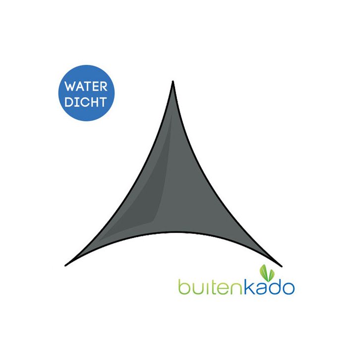 Waterdicht schaduwdoek 4,5x4,5x4,5 meter