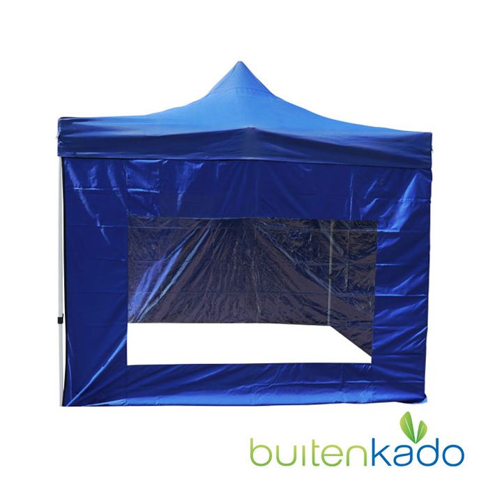 zijwand raam 3 meter easy up tent actie