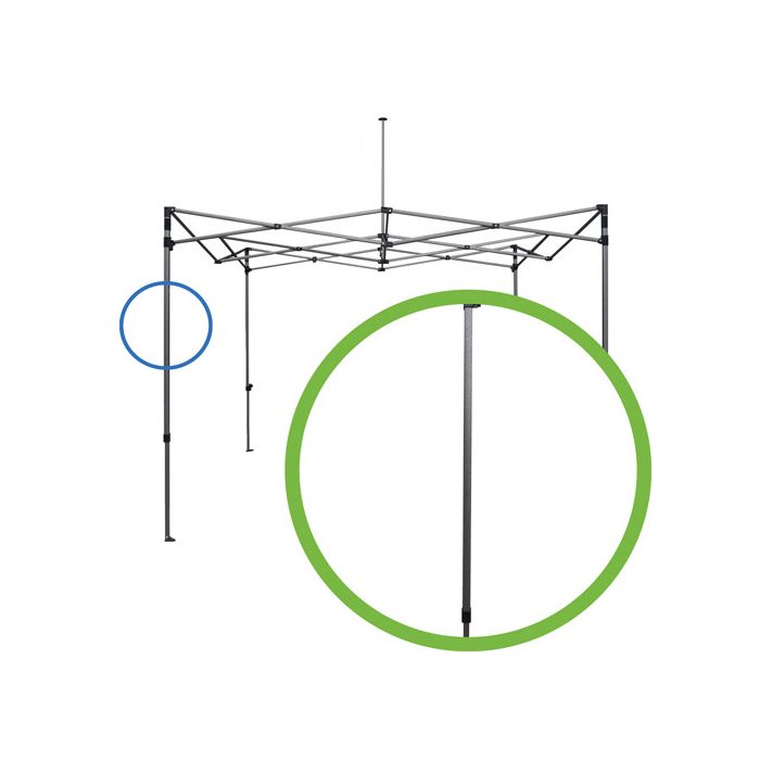 bovenpoot los easy up partytent staal pro