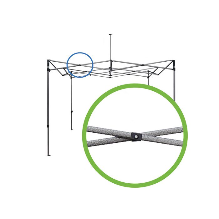 verbindingsstuk dak buizen easy up partytent staal