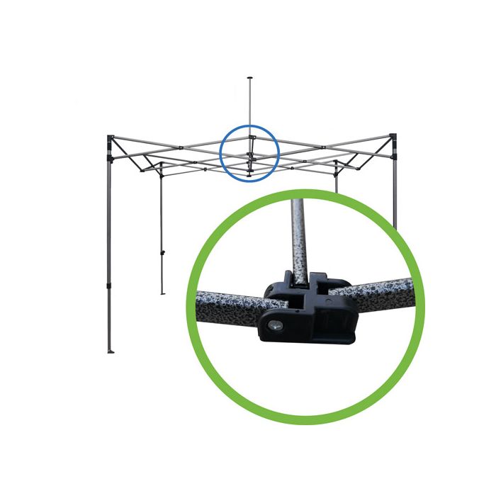 koppelstuk easy up partytent staal pro