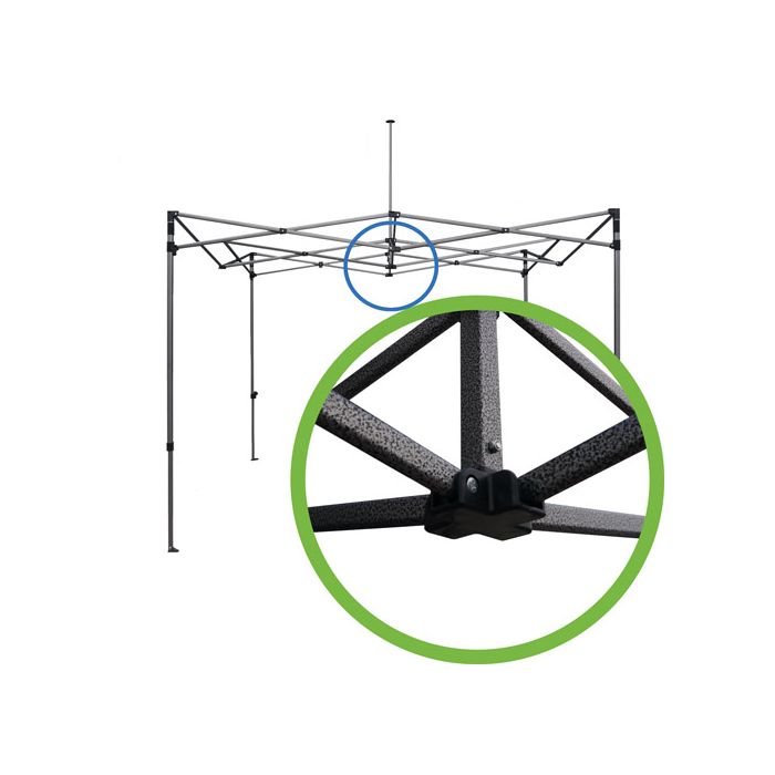 koppelstuk easy up partytent staal pro
