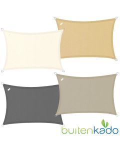 schaduwdoek 3x5,5 meter