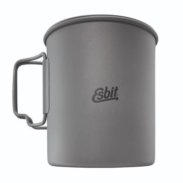 Esbit Kookpot 750 ml - Inklapbaar Handvat - Titanium