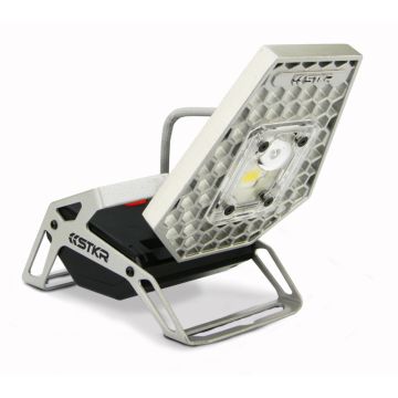 STKR Mobiele bouwlamp, 1200 Lumen schijnwerper 