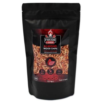 Fuego&Sabor rookchips amandelhout 200gr