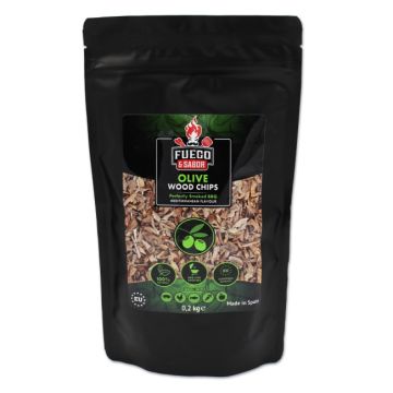 Fuego&Sabor rookchips olijfhout 200gr