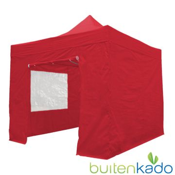 pro easy up partytent 3x3 meter rood