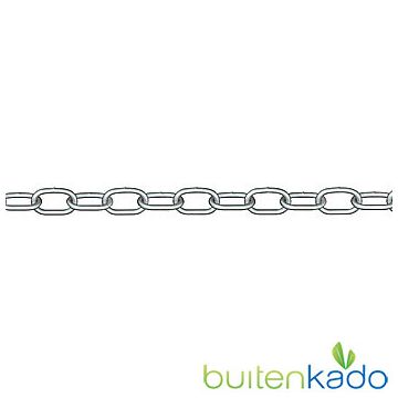 RVS schalmketting