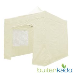pro easy up partytent 3x3 meter zwart