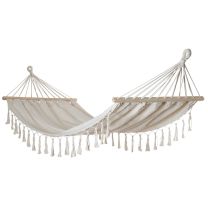 Hangmat Tweepersoons met Spreider - voor 420cm - Crémewit