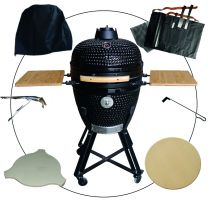 kamado starterset black edition zonder chipfeeder