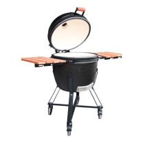 kamado brutale 21 inch zwart gepoedercoat staal