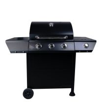 Gasbarbecue 3+1 branders Black Pearl