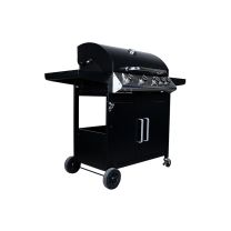 Gasbarbecue 4+1 branders Black Beauty