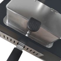 Pizzaoven rvs - houtgestookt