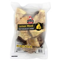 Fuego&Sabor houtbrokken citroenhout 5-15 cm 1.5kg