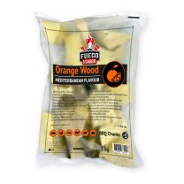 Fuego&Sabor houtbrokken sinaasappelhout 5-15 cm 5kg