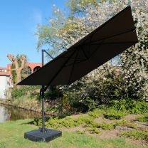 Ultimate zweefparasol 300 x 300 cm