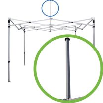 dakpoot easy up partytent aluminium