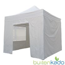 ultimate easy up tent 4 x 4 meter lichtgrijs