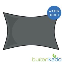 Waterdicht schaduwdoek 2x3 meter - 160g/m2 gecoat polyester