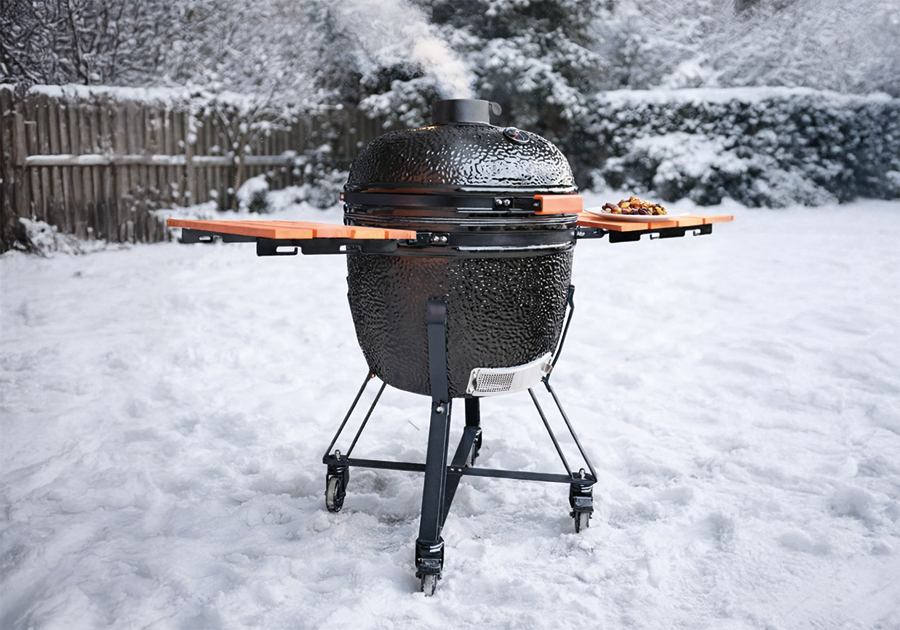 Blog Buitenkado: Winterbarbecueën met een kamado: Alles wat je nodig hebt voor een geslaagde winterbarbecue!